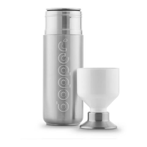 Dopper Steel | 800 ml silber/weiß