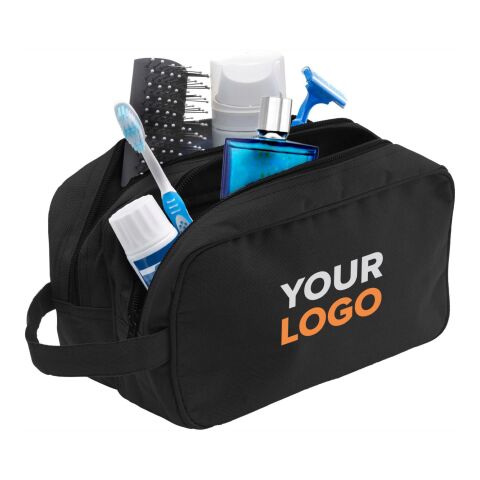 Kulturtasche 'Holiday' aus Polyester Schwarz