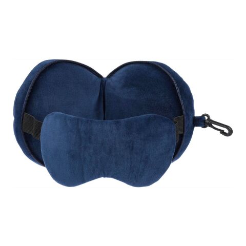 Reisekissen aus Polyester Leontine Blau