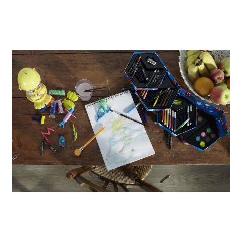 Kinderfarbbox &#039;Dirty Harry&#039; aus Karton Braun | ohne Werbeanbringung | Nicht verfügbar | Nicht verfügbar