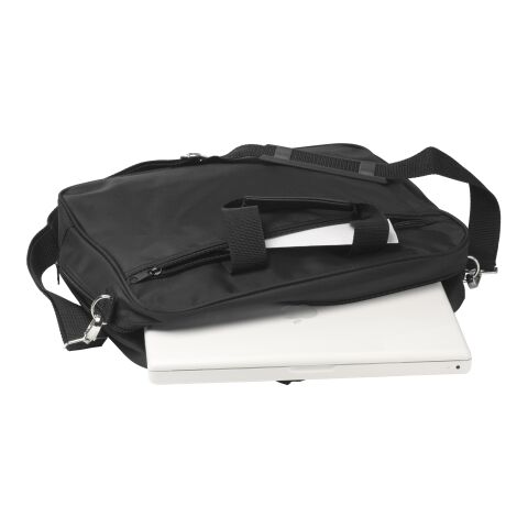 Laptoptasche &#039;Form&#039; aus Mikrofaser Schwarz | ohne Werbeanbringung | Nicht verfügbar | Nicht verfügbar