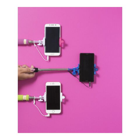 Teleskop-Halter 'Color-Selfie' für Selbstportraits limone | ohne Werbeanbringung | Nicht verfügbar | Nicht verfügbar