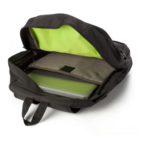 Rucksack &#039;Protect&#039; aus 600D Polyester mit integriertem RFID Schutz Schwarz | ohne Werbeanbringung | Nicht verfügbar | Nicht verfügbar