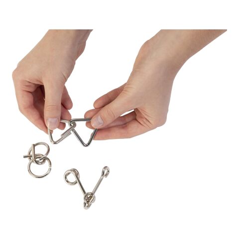 Geduldspieleset &#039;Albert&#039; bestehend aus drei Spielen beige | ohne Werbeanbringung | Nicht verfügbar | Nicht verfügbar