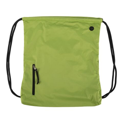 Turnbeutel &#039;Finn&#039; aus Pongee Schwarz | ohne Werbeanbringung | Nicht verfügbar | Nicht verfügbar