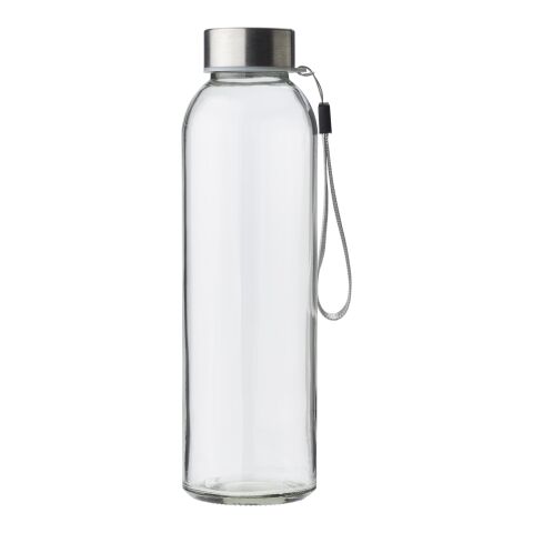 Glasflasche &quot;Neo&quot; (500ml) mit Neoprenhülle Grau | ohne Werbeanbringung | Nicht verfügbar | Nicht verfügbar