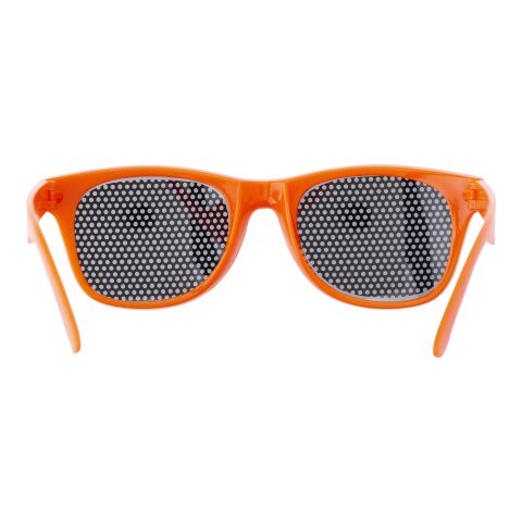Fan Sonnenbrille aus Plexiglas rot/gelb | ohne Werbeanbringung | Nicht verfügbar | Nicht verfügbar