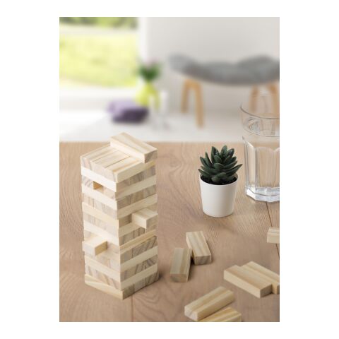 Geschicklichkeitsspiel aus Holz Gisa Braun | ohne Werbeanbringung | Nicht verfügbar | Nicht verfügbar