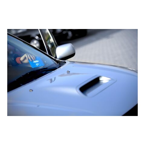 Parkscheibe &#039;Cockpit&#039; aus Kunststoff Kobaltblau | ohne Werbeanbringung | Nicht verfügbar | Nicht verfügbar