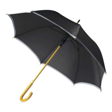 Automatik Stockschirm 'Elegant' aus Polyester Schwarz