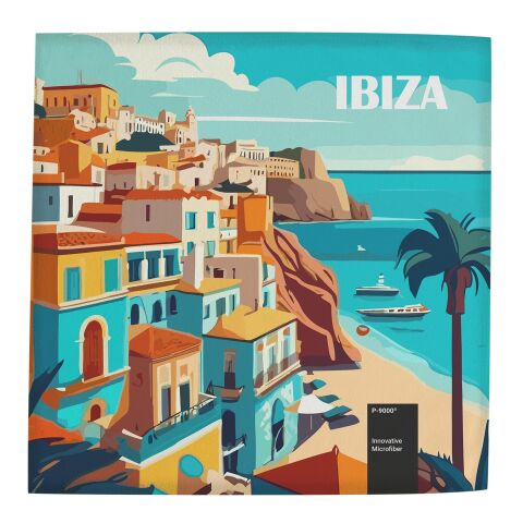 Universal-Microfasertuch 30x30 cm, All-Inclusive-Paket ohne Werbeanbringung | Standard-Einlegekarte