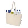 Florida 270 g/m² Strandtragetasche aus recyceltem GRS-Material natur-natur