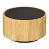Cosmos Bluetooth® Lautsprecher aus Bambus Standard | natur-schwarz | ohne Werbeanbringung | Nicht verfügbar | Nicht verfügbar