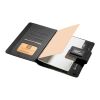 SCX.design O16 A5 Notizbuch mit Powerbank und Leuchtlogo Standard | schwarz | ohne Werbeanbringung | Nicht verfügbar | Nicht verfügbar