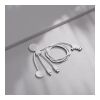 Xoopar Mr. Bio Long Multi-Kabel für Apple/Samsung Watch 1 Meter Weiss