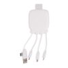 3192 | Xoopar Octopus Gamma 2 Bio Charging cable with 3.000mAh Powerbank Weiss | ohne Werbeanbringung | Nicht verfügbar | Nicht verfügbar | Nicht verfügbar