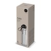 Sagaform Tekla Stahlisolierflasche Chrom (recycelt) 500 ml Chrom | Gravur | Seite 1 Oberseite | 60 mm x 35 mm