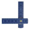 Zollstock Holz 2m Premium lackiert Dunkelblau
