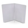 Notizbuch A5 PU mit FSC Rasterpunktseiten Weiss