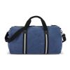 Seesack aus recyceltem Baumwoll-Canvas Harper Dunkelblau