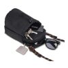 Croaabody Flaschenhalter-Tasche mit Paracord-Gurt Schwarz