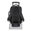 PU Osaka Laptop-Rucksack 30 x 14 x 42 cm 15 l schwarz | Digital Transferdruck | Fach | 150 mm x 220 mm