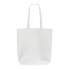 Einkaufstasche Bio-Baumwolle farbig lang 270g/m² 42x12x43 cm Weiss