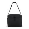 R-PET 600D Kühlbeutel mit zwei Fächern 30 x 20 x 25 cm 15 l Schwarz