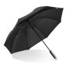 Emerantia 190T Pongee 23" Stockschirm Auto offen Schwarz | ohne Werbeanbringung | Nicht verfügbar | Nicht verfügbar