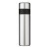 Isolierflasche mit Becher 500ml Silber | 1-farbiger UV-Druck | links vom Henkel | 60 mm x 50 mm | Nicht verfügbar