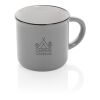Vintage Keramiktasse grau