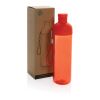 Impact auslaufsichere Wasserflasche aus RCS recyc. PET 600ml rot | ohne Werbeanbringung | Nicht verfügbar | Nicht verfügbar