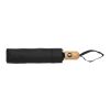 21" Impact AWARE™ RPET 190T Bambus-Schirm autom. open/close schwarz | ohne Werbeanbringung | Nicht verfügbar | Nicht verfügbar