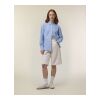 POD Stanley&Stella - Stella Oxford Shirt blau | 3XL | DTF Linke Brust