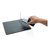 Mousepad mit Wireless-5W-Charging Funktion schwarz | ohne Werbeanbringung | Nicht verfügbar | Nicht verfügbar