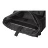 RPET (290T) Polyester Twill Rucksack mit Lasche Marlowe Schwarz | ohne Werbeanbringung | Nicht verfügbar | Nicht verfügbar