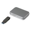 USB-Stick aus verzinkter Oberfläche Dorian grau | ohne Werbeanbringung | Nicht verfügbar | Nicht verfügbar