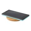 Wireless Ladepad 'Westminster' aus Bambus Schwarz | ohne Werbeanbringung | Nicht verfügbar | Nicht verfügbar