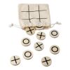 Natürliches Holz-Tic-Tac-Toe-Spiel Waltraud beige | ohne Werbeanbringung | Nicht verfügbar | Nicht verfügbar