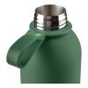 Doppelwandige Trinkflasche aus recyceltem Edelstahl (500 ml) Sena Grau | ohne Werbeanbringung | Nicht verfügbar | Nicht verfügbar