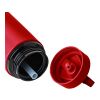 Recycelte Trinkflasche aus Edelstahl (500 ml) Zeno Rot | ohne Werbeanbringung | Nicht verfügbar | Nicht verfügbar