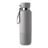 Doppelwandige Flasche aus Edelstahl (500 ml) Lieselotte Grau