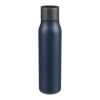 Trinkflasche aus recyceltem Edelstahl (600 ml) Cassian Blau