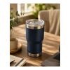 Recycelter Edelstahl-Reisebecher (350 ml) Ayen Schwarz