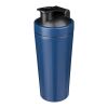 Einwandige Trinkflasche aus recyceltem Edelstahl (750 ml) Orla Kobaltblau