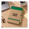 Notizbuch 'Pocket' aus recyceltem Karton Rot