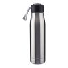 Doppelwandige Trinkflasche aus recyceltem Edelstahl (500 ml) Solene Silber