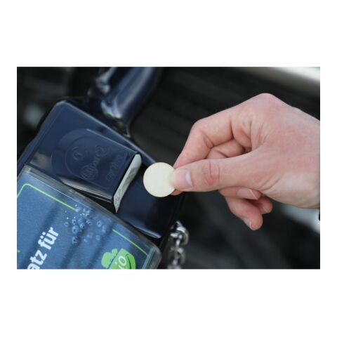 Einkaufswagenchip "Natural" natur | ohne Werbeanbringung | Nicht verfügbar | Nicht verfügbar