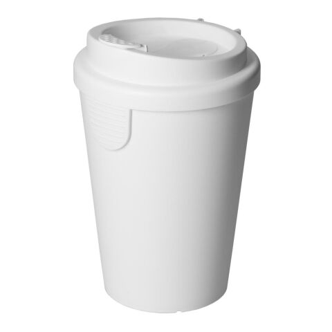 Trinkbecher &quot;Turin&quot; mit Deckel weiß | ohne Werbeanbringung | Nicht verfügbar | Nicht verfügbar