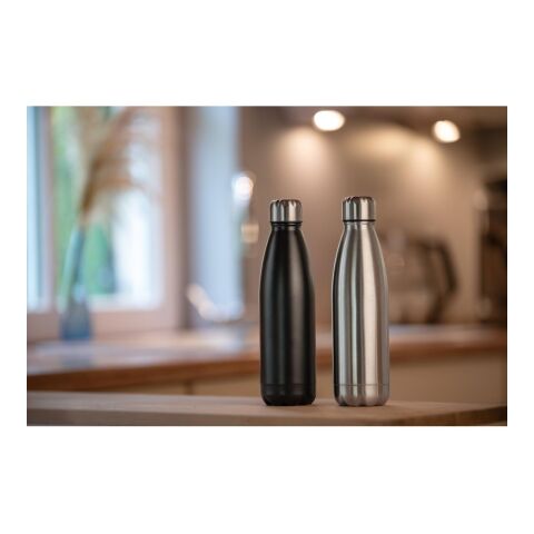 Edelstahlflasche &quot;Colare&quot;, 0,70 l, einwandig schwarz | ohne Werbeanbringung | Nicht verfügbar | Nicht verfügbar